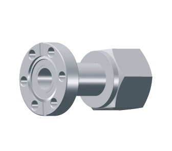 CF Flange to Female VCR